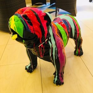 Statue Bouledogue