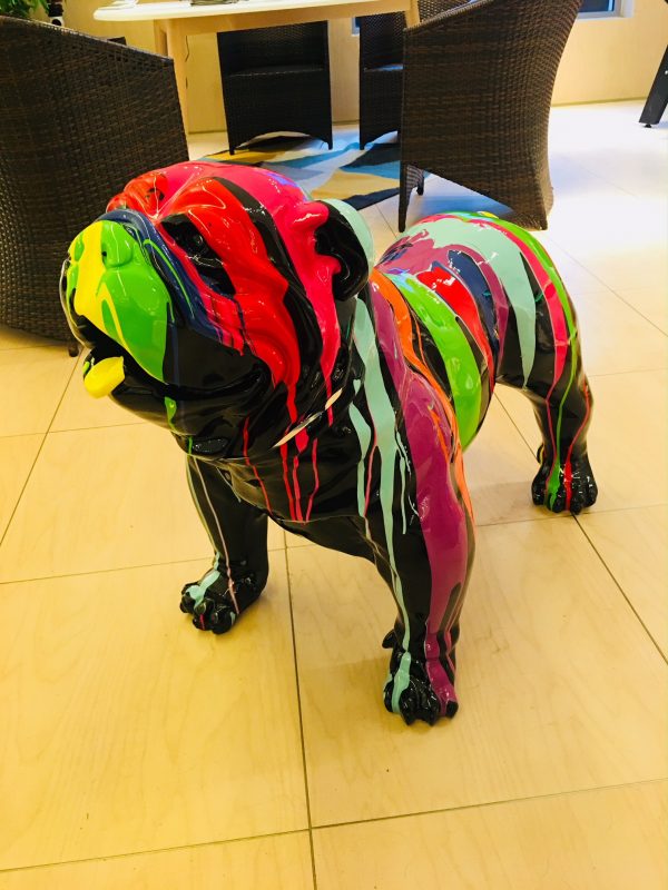Statue Bouledogue