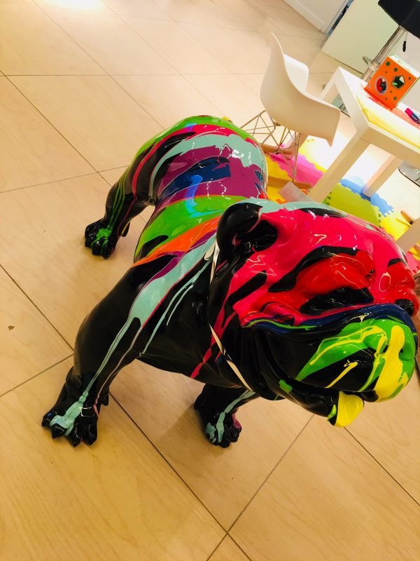Statue Bouledogue