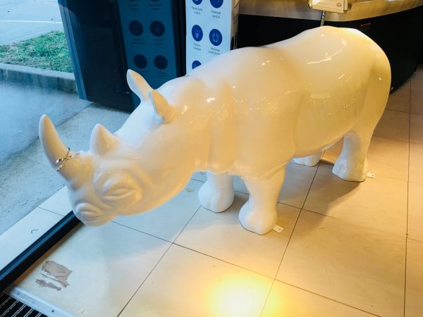 Statue Rhinocéros