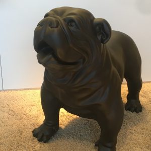 Statue Bouledogue