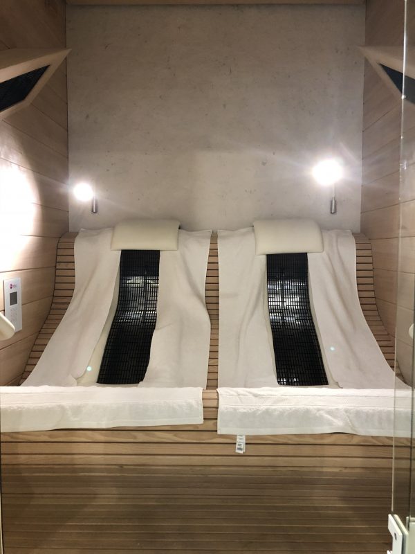 Cabine infrarouge premium IR lounge