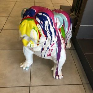 Statue Bouledogue