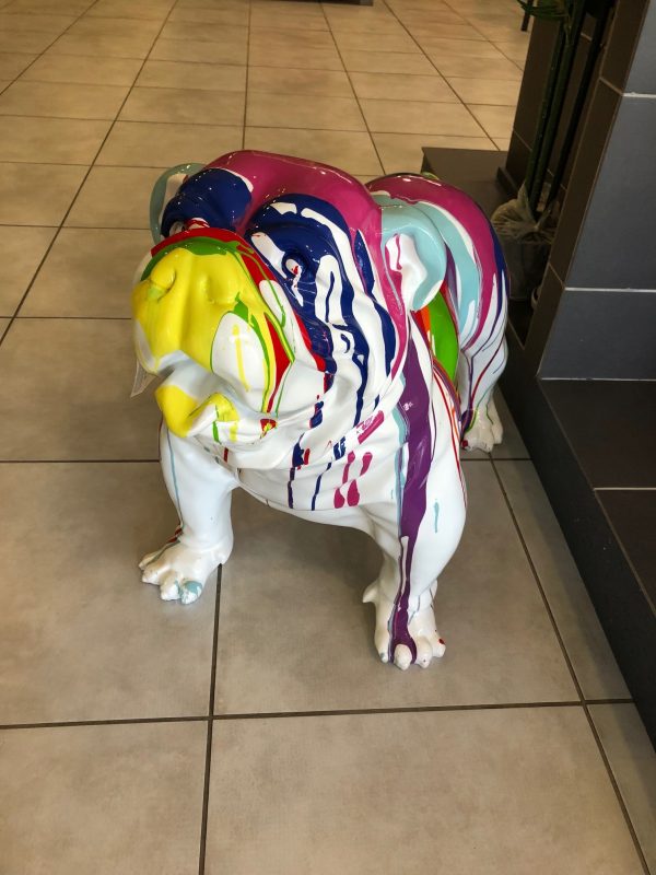 Statue Bouledogue