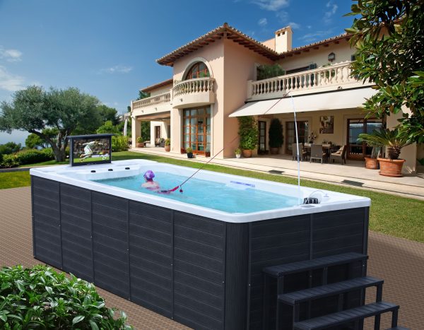 SPA DE NAGE à TURBINE  SWIM 22 S PRO PRO Blue lagoon spas