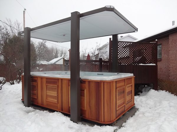 OFFRE DUO SPA DE NAGE SWIM 22 S + ABRIS COVANA légende