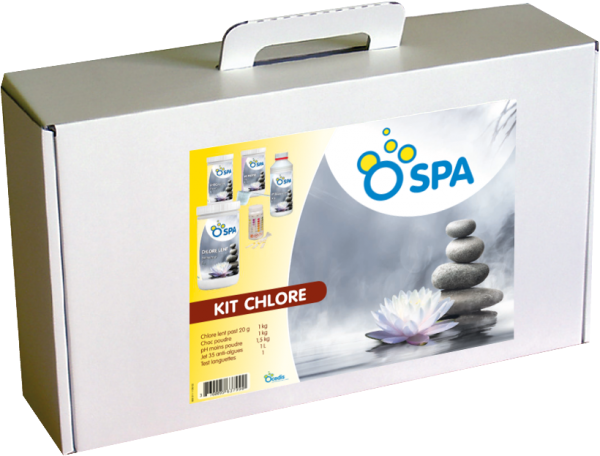 KIT traitement CHLORE pour spa